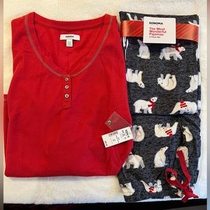 Brand New with tags XXL 2-piece pajamas set